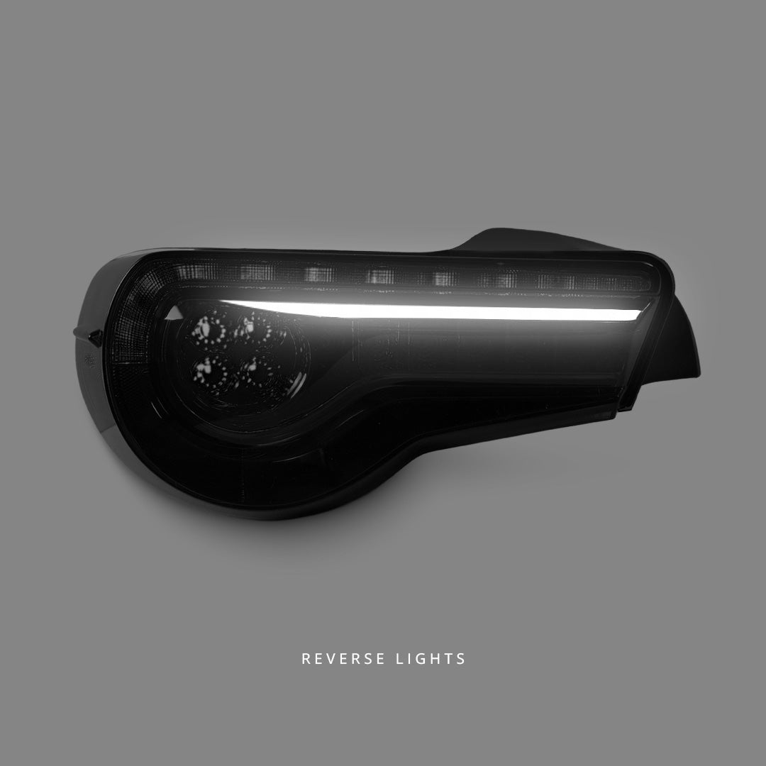 Subaru BRZ 1st Gen (2012 - 2021) OEM Style Smoke LED Dynamic Blinker Tail Lights LH + RH