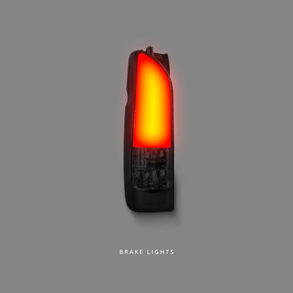 Toyota HiAce H200 / H300 (2004 - 2020) Smoke Red Altezza Tail Lights LH + RH
