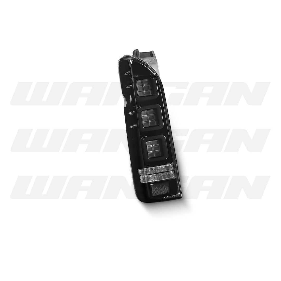Toyota HiAce H200 / H300 (2004 - 2020) Sequential Smoke Red V3 3D Full LED Tail Lights LH + RH