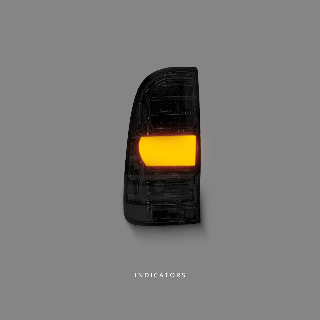 Toyota HiLux N70 (2005 - 2010) Smoke LED Tail Lights LH + RH