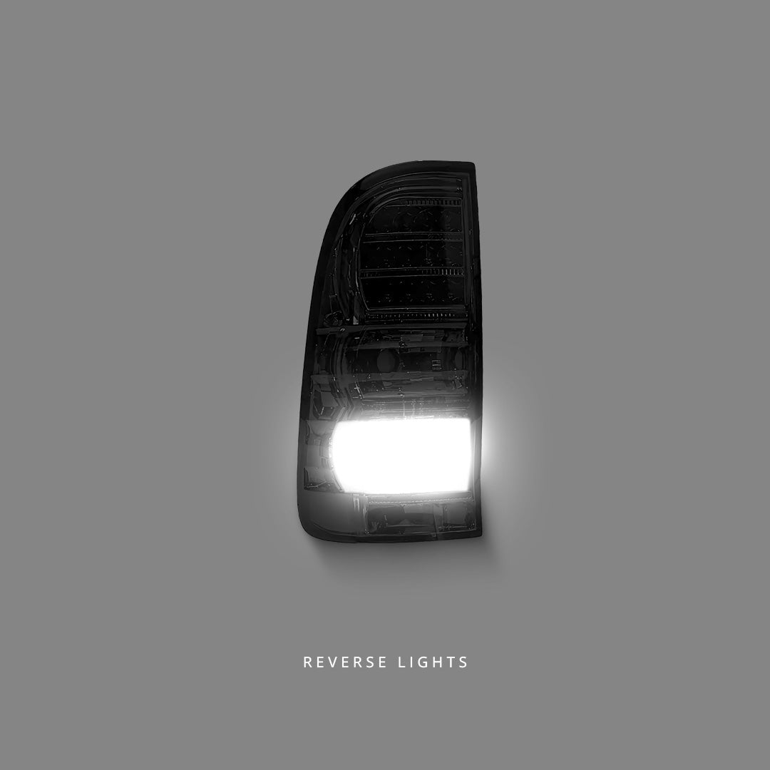 Toyota HiLux N70 (2005 - 2010) Smoke LED Tail Lights LH + RH