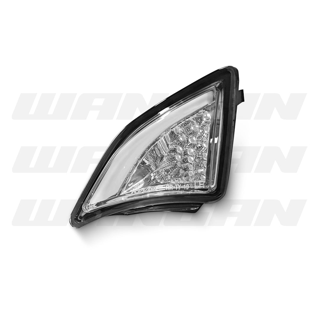 Toyota 86 1st Gen. (2012 - 2016) Clear Front Bumper LED DRL Corner Indicator Lights LH + RH