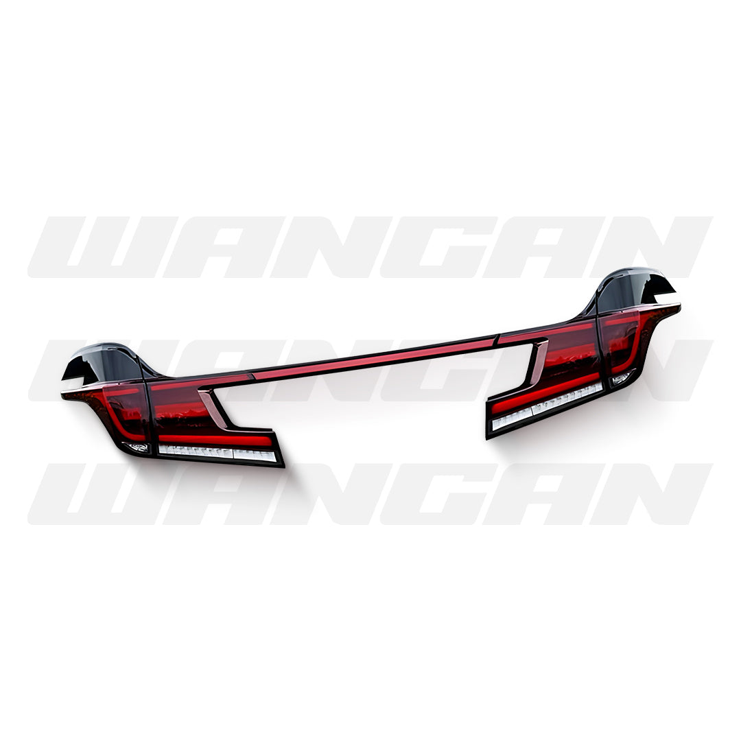 Toyota Alphard AH30 (2018 - 2023) Sequential Crystal Eye 3D Full LED Tail Lights LH + RH