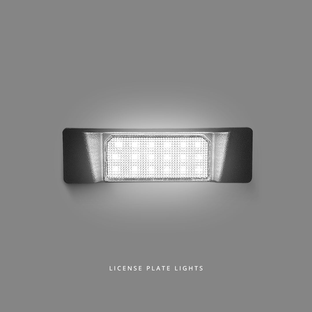 Toyota GR86 2nd Gen (2022 - 2024) White Full LED License Plate Lights LH + RH