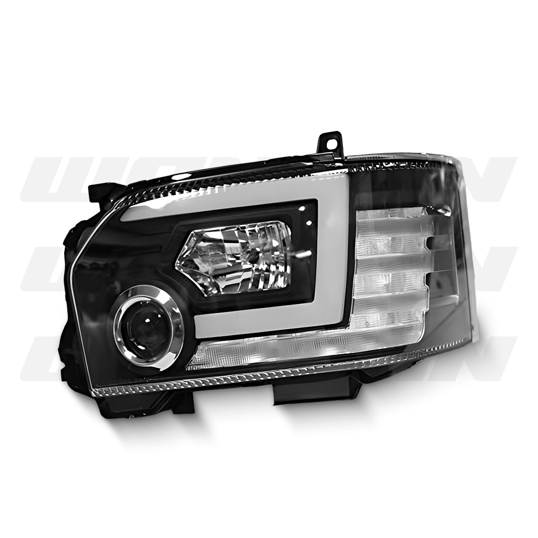 Toyota HiAce Van H200 (2014 - 2018) Sequential LED DRL Projector Headlights LH + RH