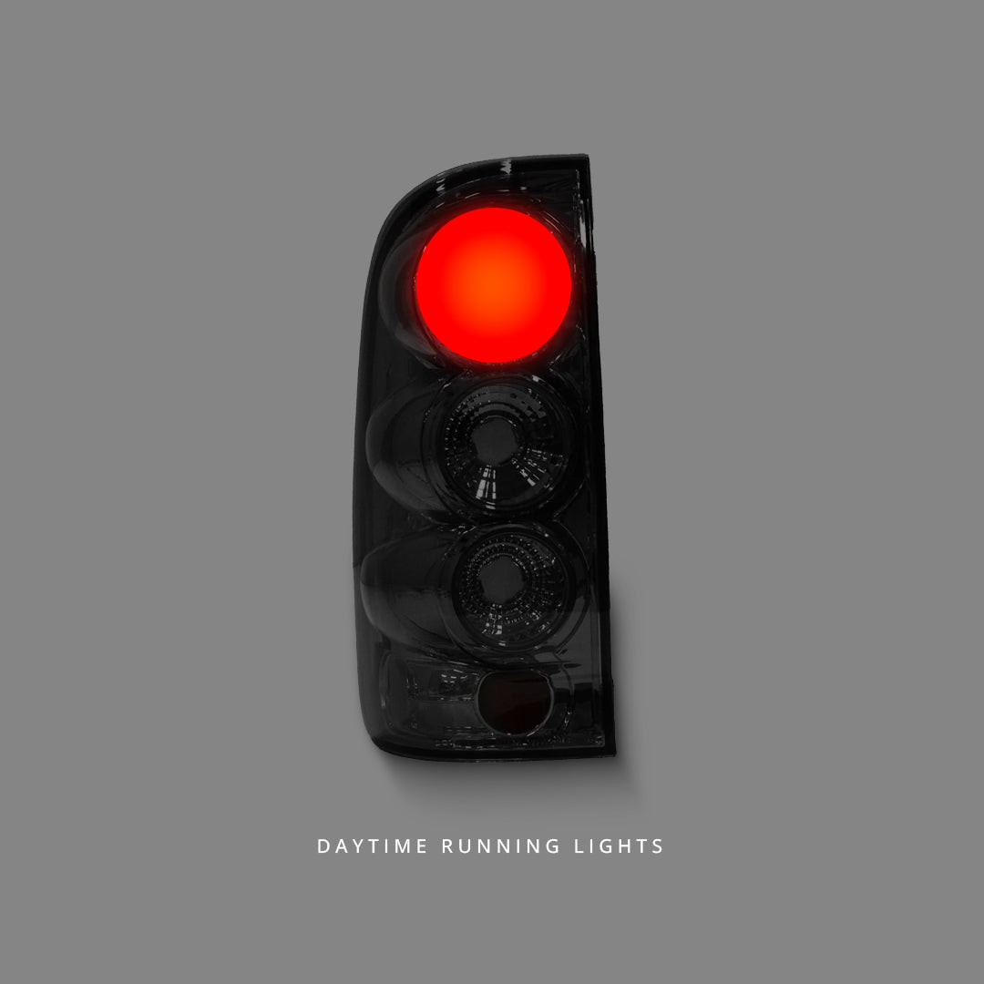 Toyota HiLux N70 (2005 - 2015) Smoke Altezza Tail Lights LH + RH