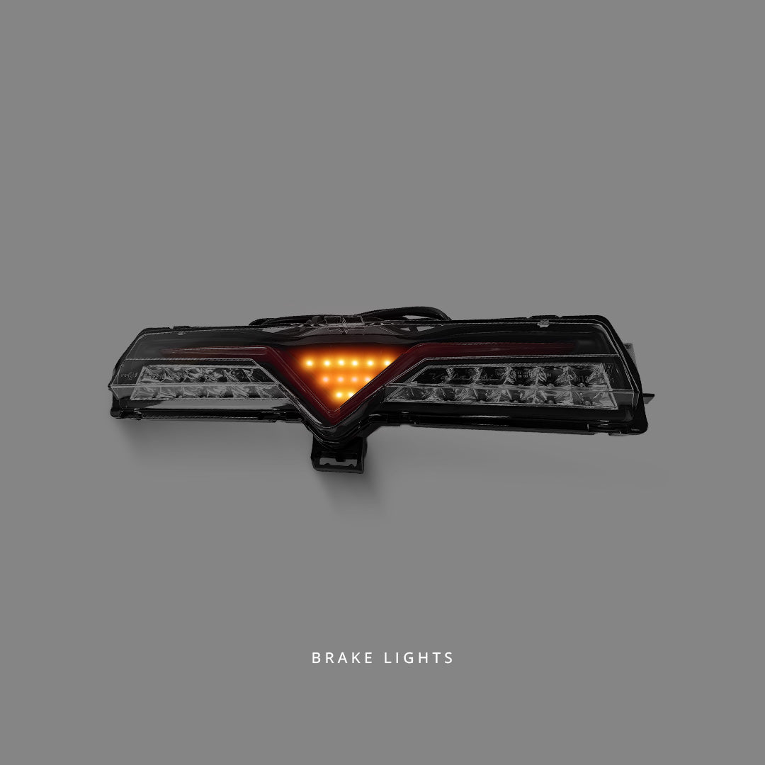 Toyota 86 1st Gen (2012 - 2020) Black Red LED Reverse Fog Lights
