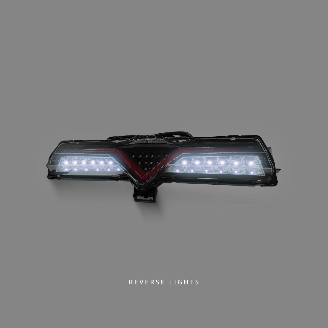 Toyota 86 1st Gen (2012 - 2020) Black Red LED Reverse Fog Lights