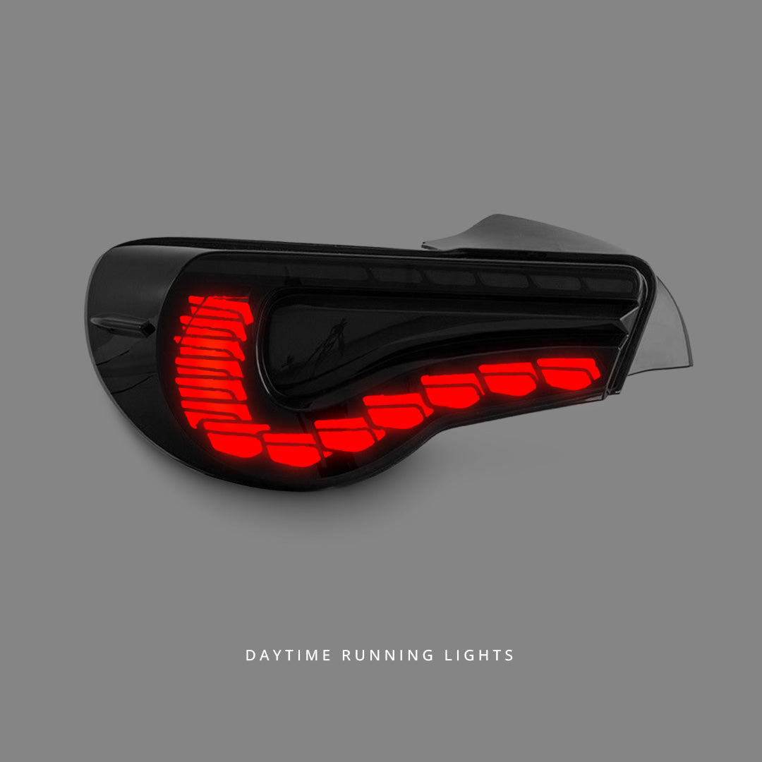 Subaru BRZ 1st Gen (2012 - 2021) Smoke LED Tail Lights LH + RH