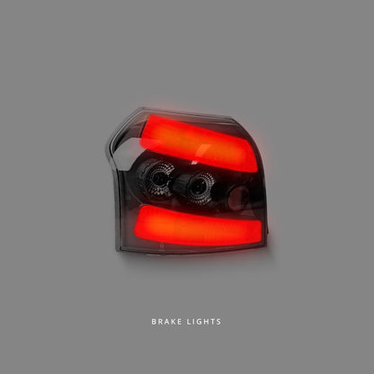 Toyota Corolla E130 / E120 (2001 - 2007) Black Altezza Tail Lights LH + RH