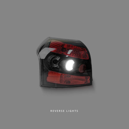 Toyota Corolla E130 / E120 (2001 - 2007) Black Altezza Tail Lights LH + RH