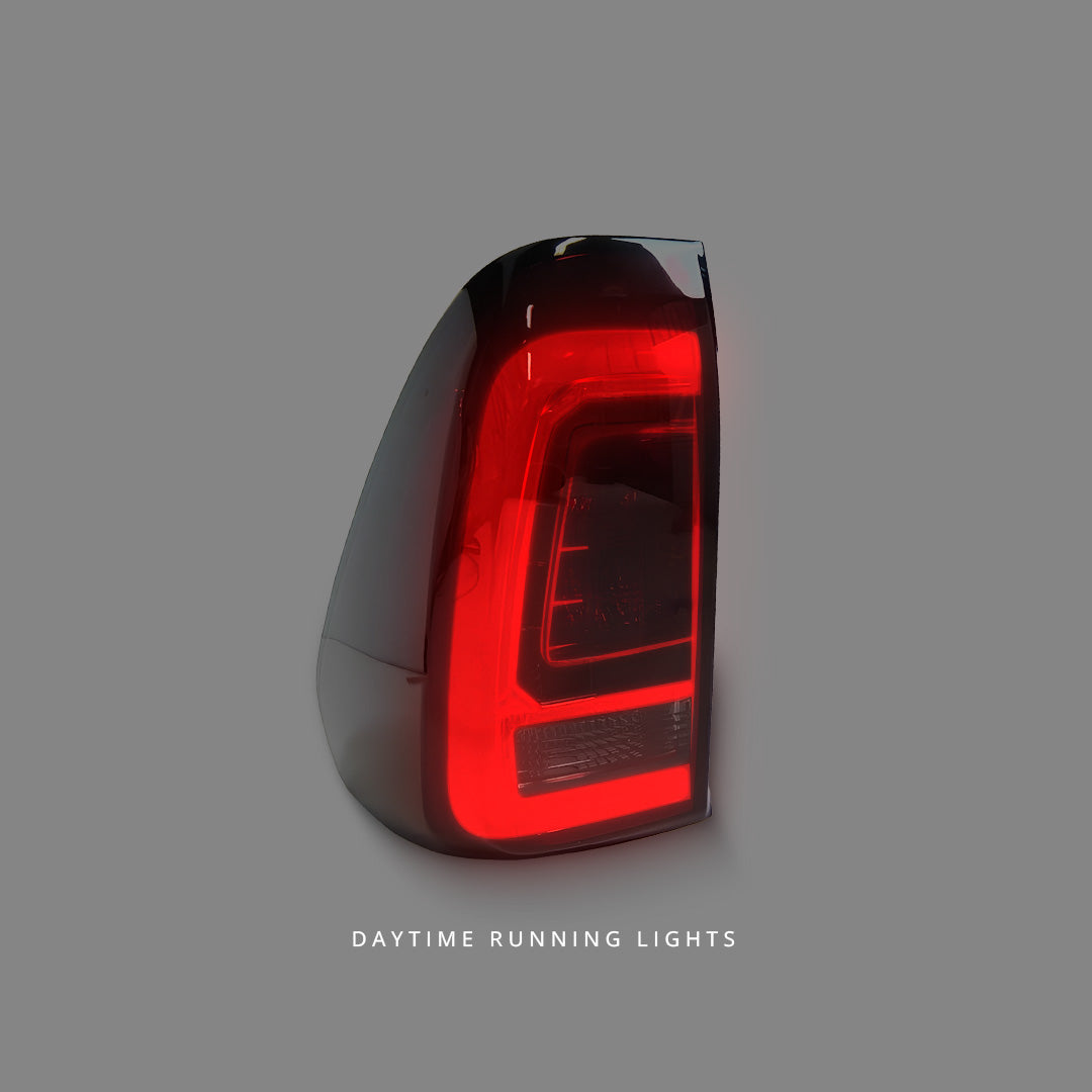 Toyota HiLux Revo N80 (2015 - 2020) Smoke Red LED 3D Tail Lights LH + RH