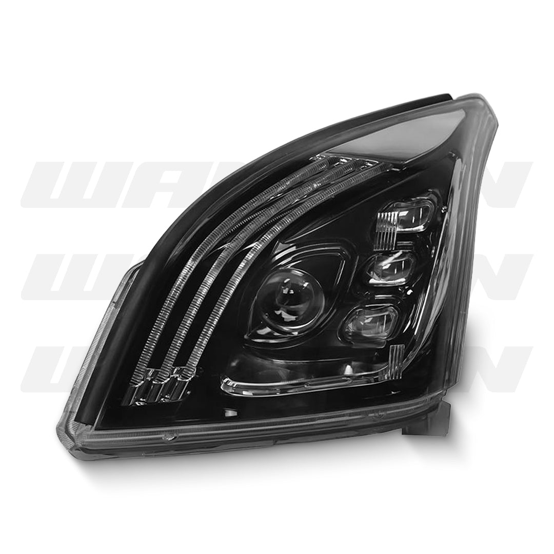 Toyota LandCruiser Prado FJ120 (2003 - 2009) Sequential 3D Demon Eye Full LED DRL Projector Headlights LH + RH