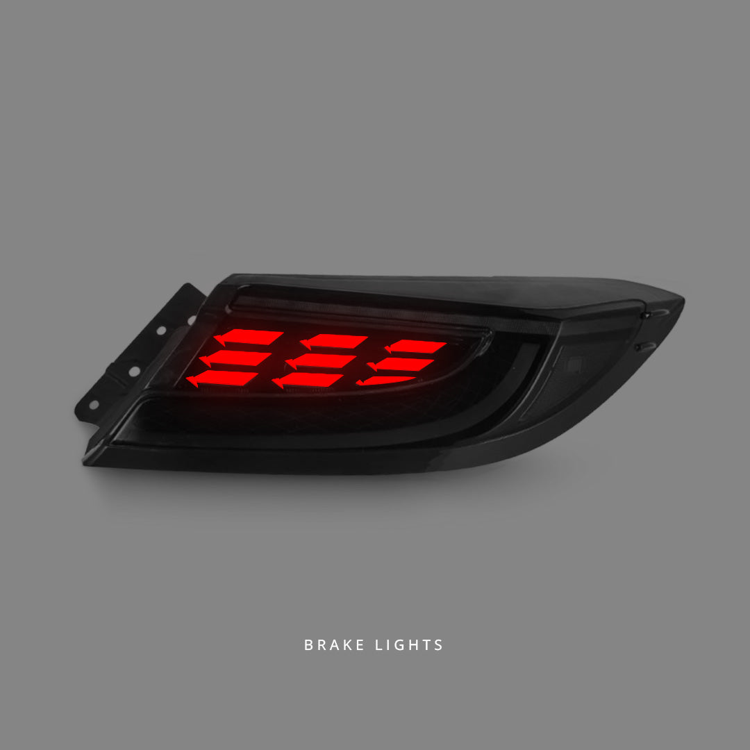 Subaru BRZ 2nd Gen (2022 - 2024) Sequential Smoke LED Tail Lights LH + RH