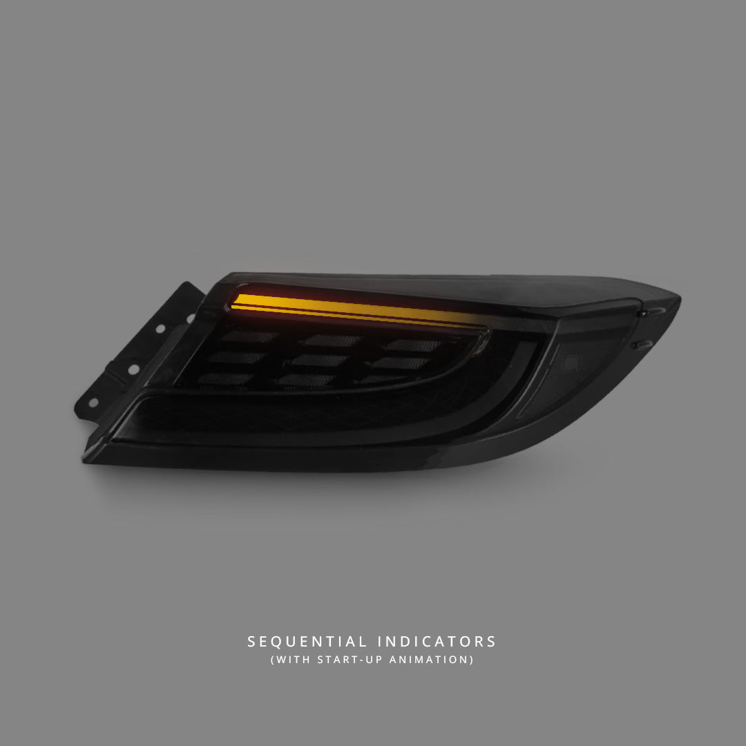 Subaru BRZ 2nd Gen (2022 - 2024) Sequential Smoke LED Tail Lights LH + RH