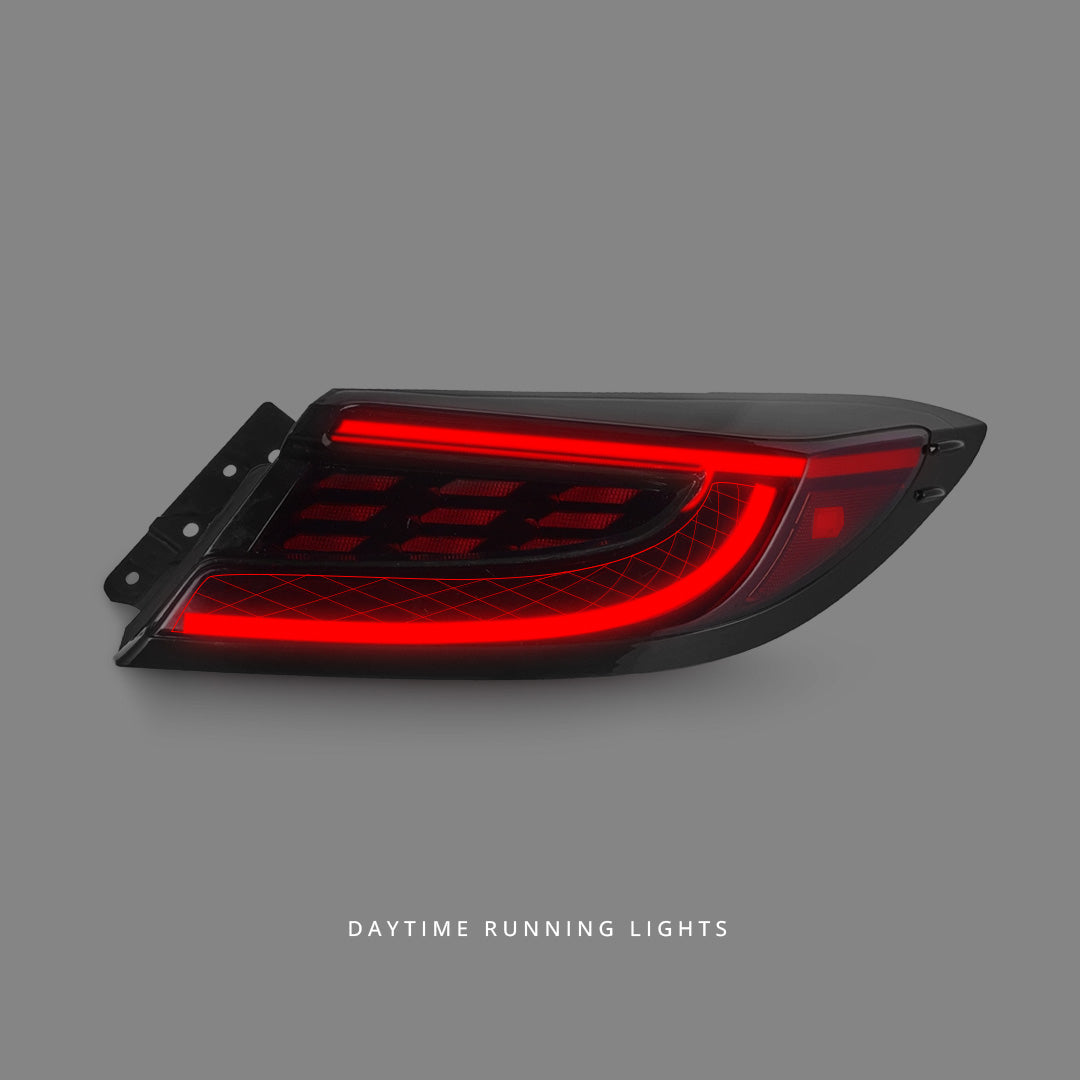 Subaru BRZ 2nd Gen (2022 - 2024) Sequential Red LED Tail Lights LH + RH