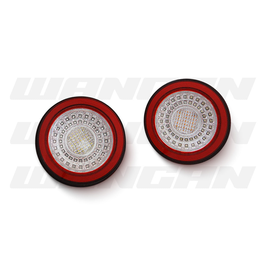 Ferrari 360 (1999 - 2005) 3D Clear Red Full LED Tail Light LH + RH