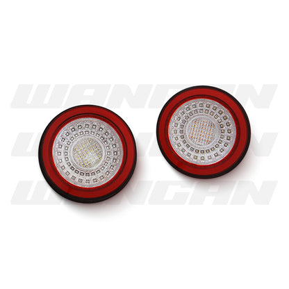 Ferrari 550 Maranello (1996 - 2001) 3D Clear Red Full LED Tail Light LH + RH