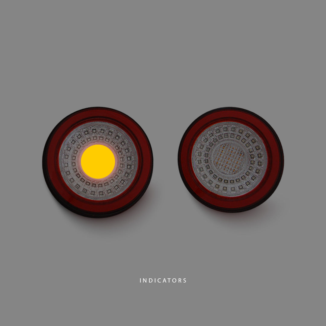 Ferrari 550 Maranello (1996 - 2001) 3D Clear Red Full LED Tail Light LH + RH