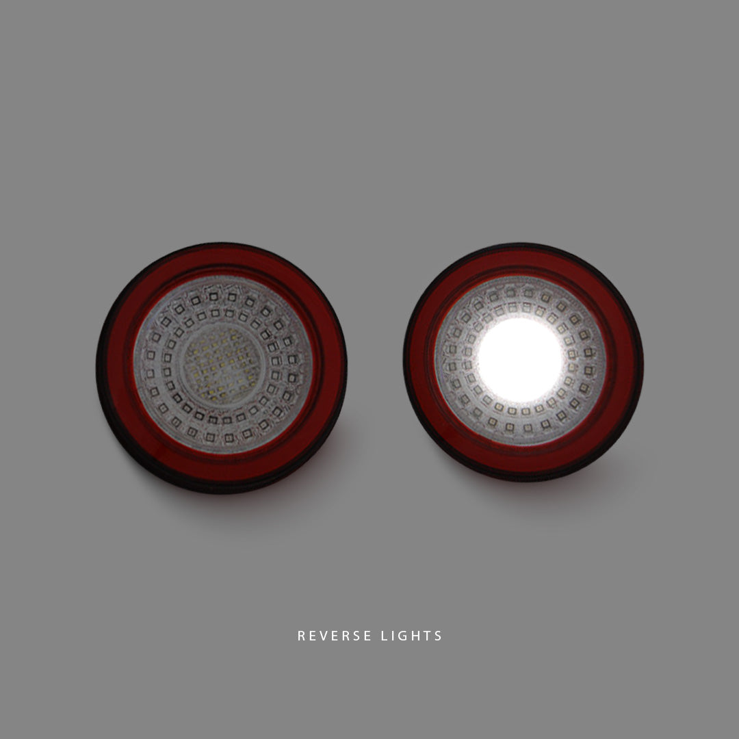 Ferrari 360 (1999 - 2005) 3D Clear Red Full LED Tail Light LH + RH