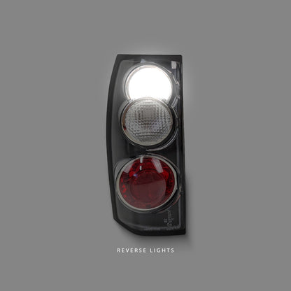 Holden Commodore VT / VX / VU / VY / VZ (1997 - 2007) Black Altezza Tail Light LH + RH