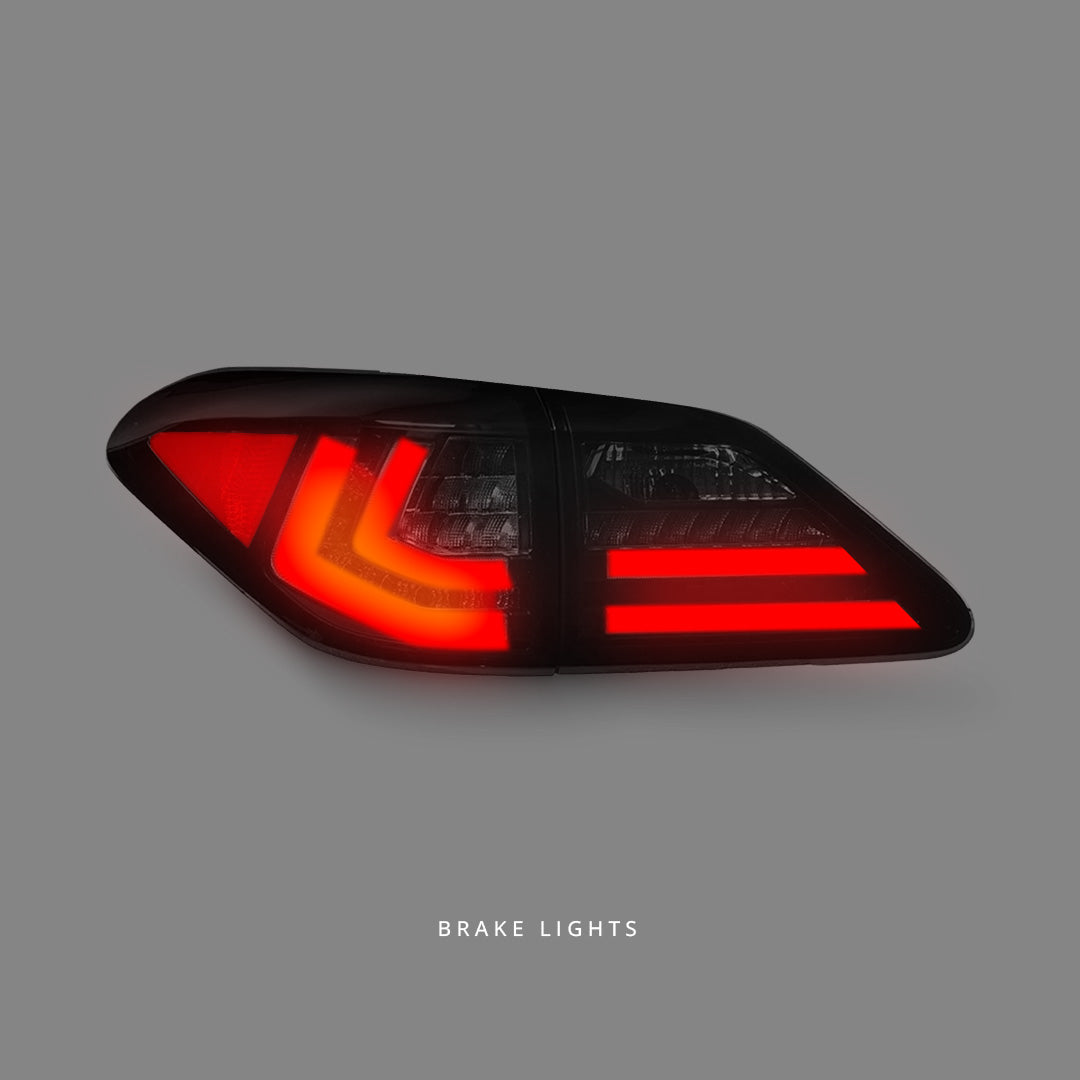 Lexus RX450h GYL (2009 - 2015) Sequential Smoke 3D LED Tail Lights LH + RH