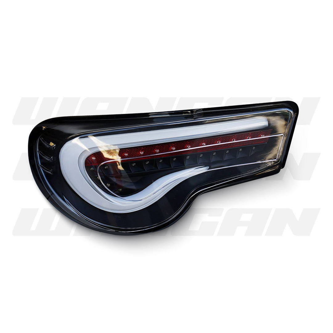 Subaru BRZ 1st Gen (2012 - 2020) Sequential Black LED Tail Lights LH + RH