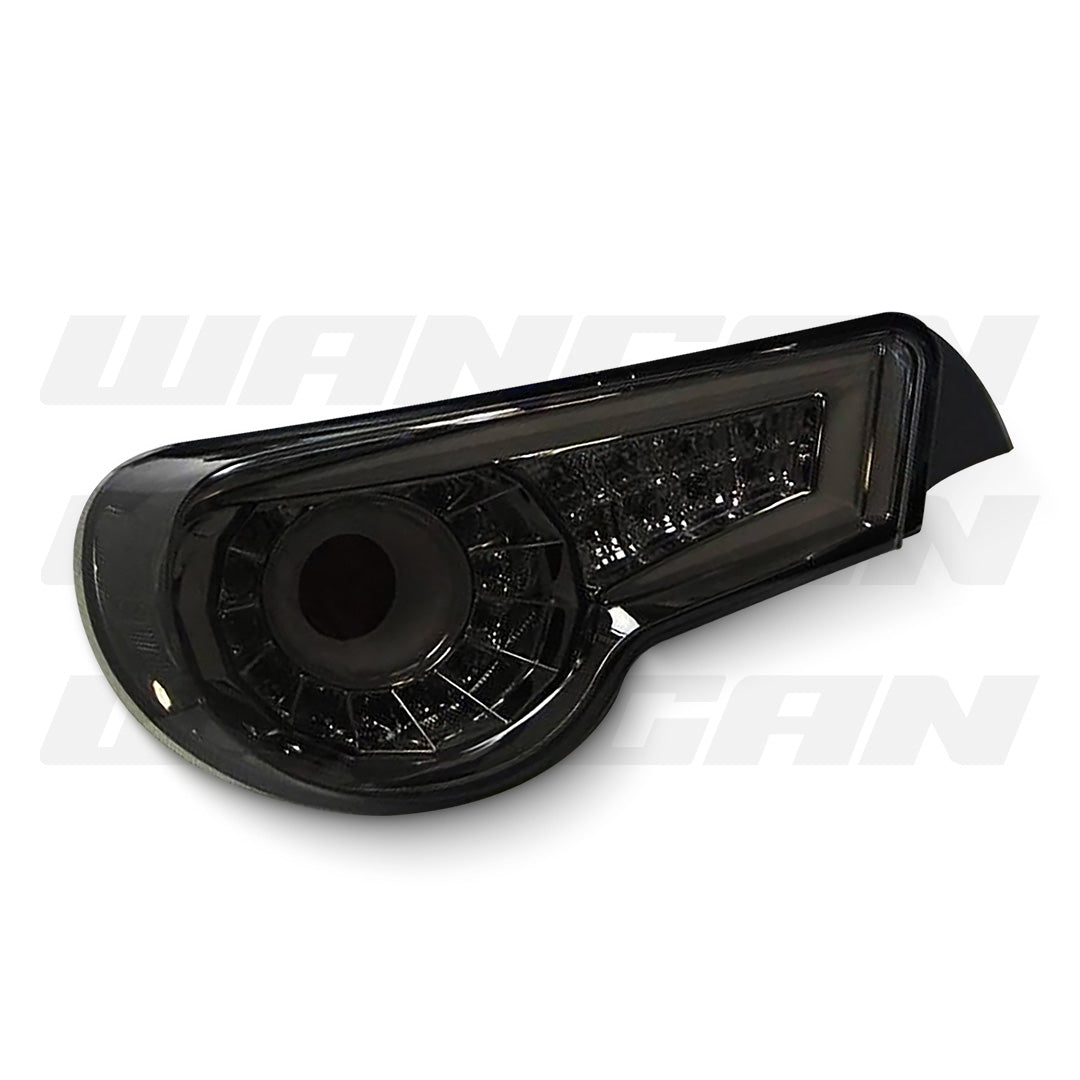 Subaru BRZ 1st Gen (2012 - 2018) Sequential Crystal Eye Smoked LED Tail Lights LH + RH
