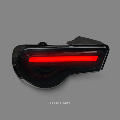 Subaru BRZ 1st Gen (2012 - 2020) Sequential Black Edition LED Tail Lights LH + RH