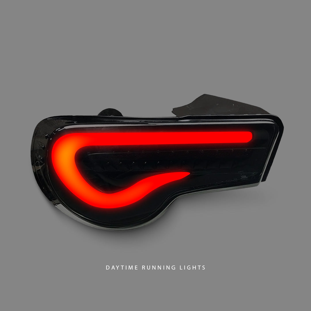 Subaru BRZ 1st Gen (2012 - 2020) Sequential Black Edition LED Tail Lights LH + RH