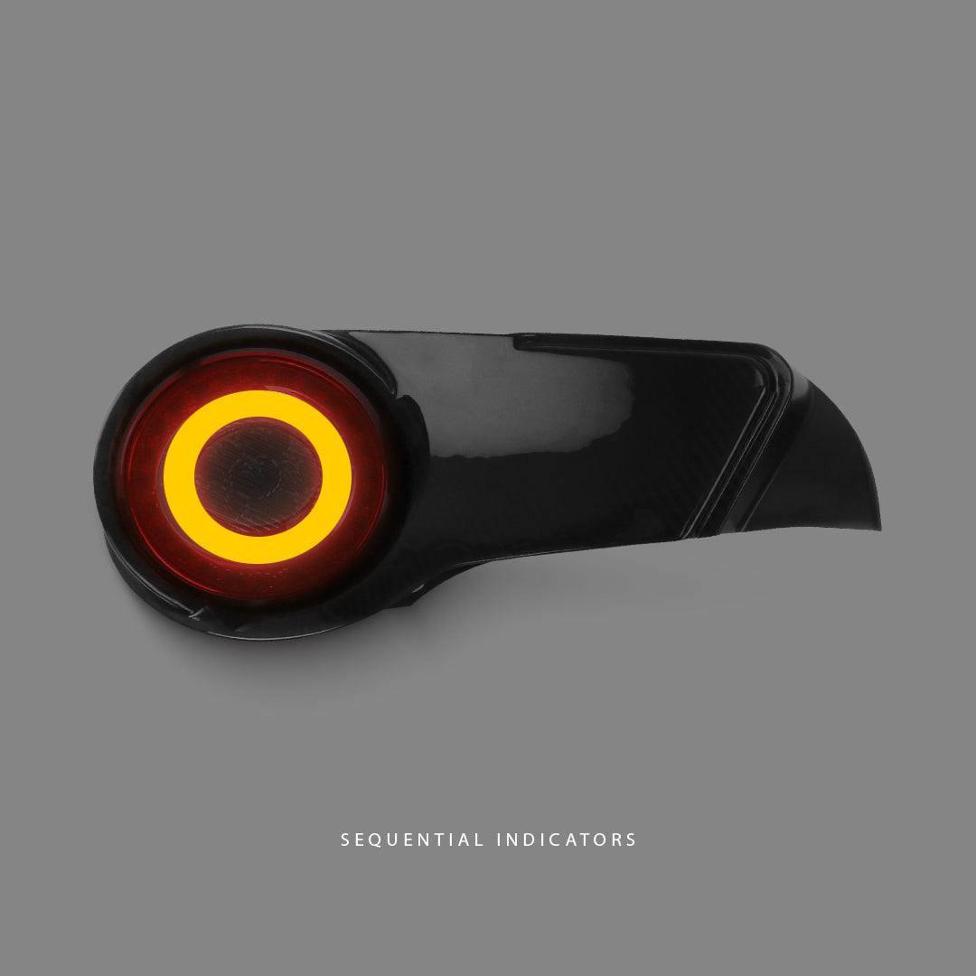 Toyota 86 1st Gen (2012 - 2020) Sequential Carbon Smoke LED Tail Lights LH + RH