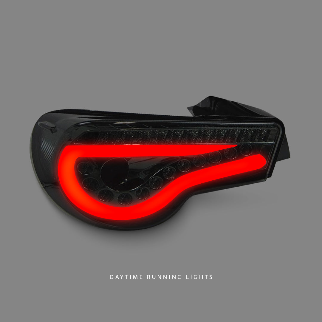 Toyota 86 1st Gen (2012 - 2020) Sequential Smoke LED Dynamic Tail Lights LH + RH