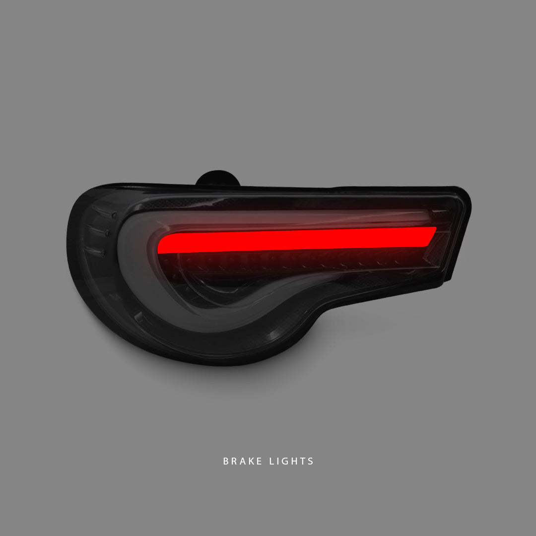 Toyota 86 ZN6 (2012 - 2020) Sequential Smoke LED Blinker Tail Lights LH + RH